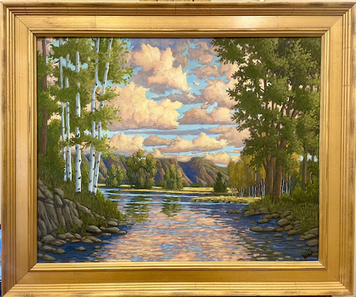 Click to view detail for Reflecting 16x20 $1300